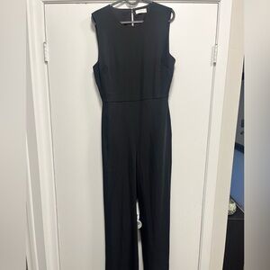 Aritzia Babaton Black Open Back Jumpsuit - Size 4
